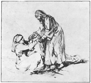 Rembrandt 1660 Healing of Mother-in-Law